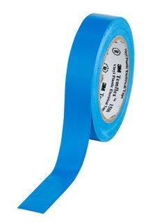 3M Temflex 1500 Vinyl Elektro-Isolierband, Blau, 15 mm x 10 m, 0,15 mm