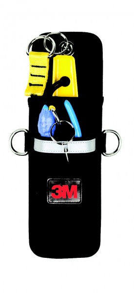 3M DBI-SALA Doppel-Werkzeug-Holster [für Gürtel] mit Warnreflex-Streifen, 1500107