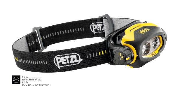 PIXA 3 E78CHB 2 Compact, durable headlamps black/yellow