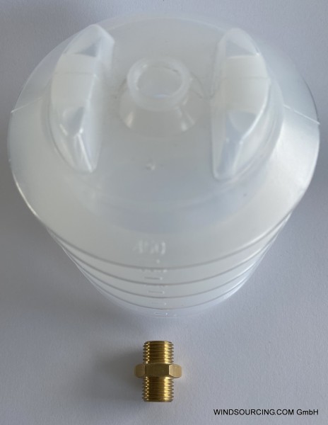 Fettauffangbehälter Rollix, PVC-, MD/MM für Gamesa und Vestas, max. 500ml