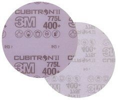 3M Cubitron II Hookit Filmscheibe 775L, 125 mm, 400+, ungelocht