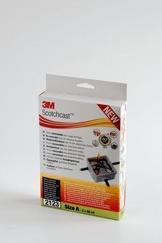 3M Scotchcast Re-enterable Electrical Insulating Resin bag SC 2123 size A, 90 ml, 10 KIT/CASE