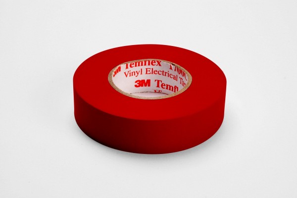 3M™ Temflex™ 1500 Vinyl Elektro-Isolierband, Rot, 15 mm x 10 m, 0,15 mm