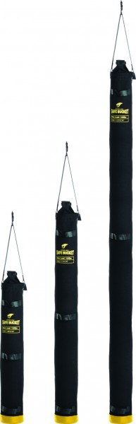 3M DBI-SALA Tasche für Gerüststange, Länge: 305 cm, Segeltuch, schwarz, Haken-Ösen-Verschluss-System