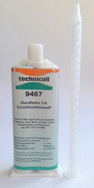 Technicoll 9467, 2-K-Epoxidharz, 400 ml Kartusche