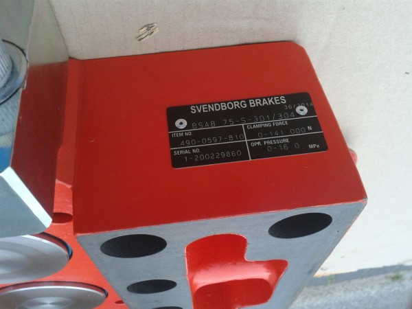 Svendborg brake kit BSAB 75-S-301