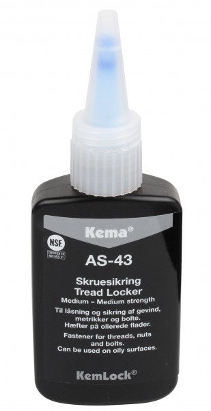 Kema KemLock AS-43 Threadlocker, 50 ml