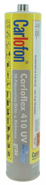Carloflex 410 UV gray 310ml cartridge RAL 7038