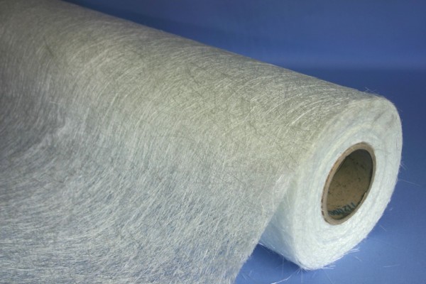 Power bounded CSM glass fabric 300g/m², 67m length, 1,25m width, 25kg, 83,33m²