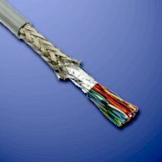 3M Pleated Foil Shielded Cable, 90201 Series, 3600B/100SF, 100 ft / 30,5m