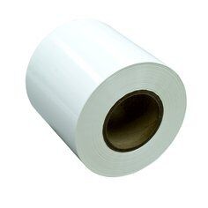 3M Press Printable Label Material 7331/7860, White Polyester Gloss, 686 mm x 514 m, Roll