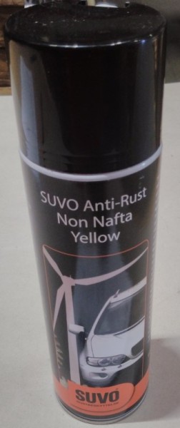 SUVO non Nafta Spray 500ml yellow line corrosion protection