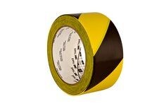 3M Hazard Warning Tape 766i, Yellow/Black, 50 mm x 33 m