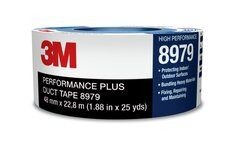 3M Performance Plus Duct Tape 8979, Blue, 48 mm x 22.8 m, 0.307 mm