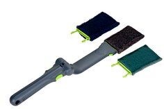 Scotch-Brite Fryer and Kitchen Cleaning Tool 905, Black/Green, 57 mm x 457 mm, 1/Case