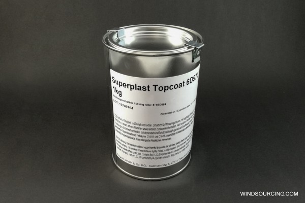 Bergolin Superplast Topcoat 6D973, RAL 9016, 1 kg