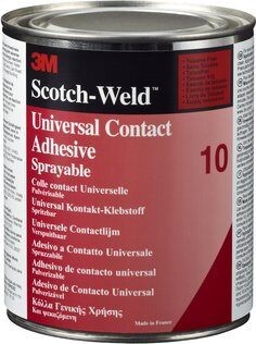 3M Universal Contact Adhesive 10, Yellow, 1 L