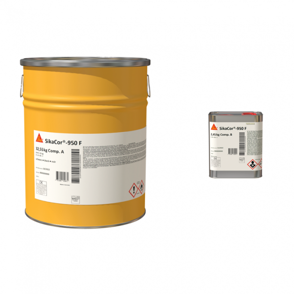 640188 SikaCor-950 F(AB)red tinted 15KG