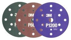 3M Hookit Flexible Abrasive Disc 270J, 150 mm, 17 Hole, P600, PN34801