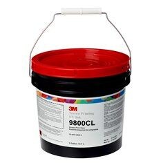 3M Scotchcal UV Siebdruckklarlack 9800CL, 3,78 Liter