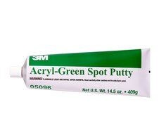 3M Acryl Putty, Green Spot Putty, 410 g, PN05096