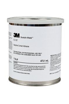 3M Scotch-Weld Neoprene High Performance Contact Adhesive EC-1357, Light, Yellow, 1 US gal