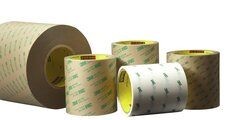 3M Adhesive Transfer Tape 966 Clear, 1 in x 60 yd 2.3 mil, 36 rolls per case