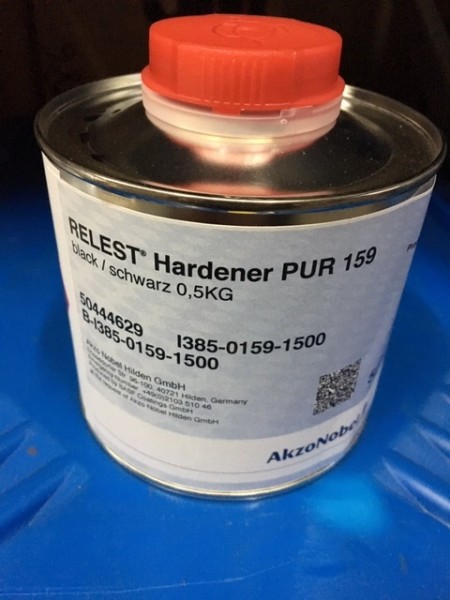 RELEST Hardener PUR 159, black, 0,5 kg